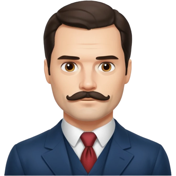 henry cavill with mustache emoji