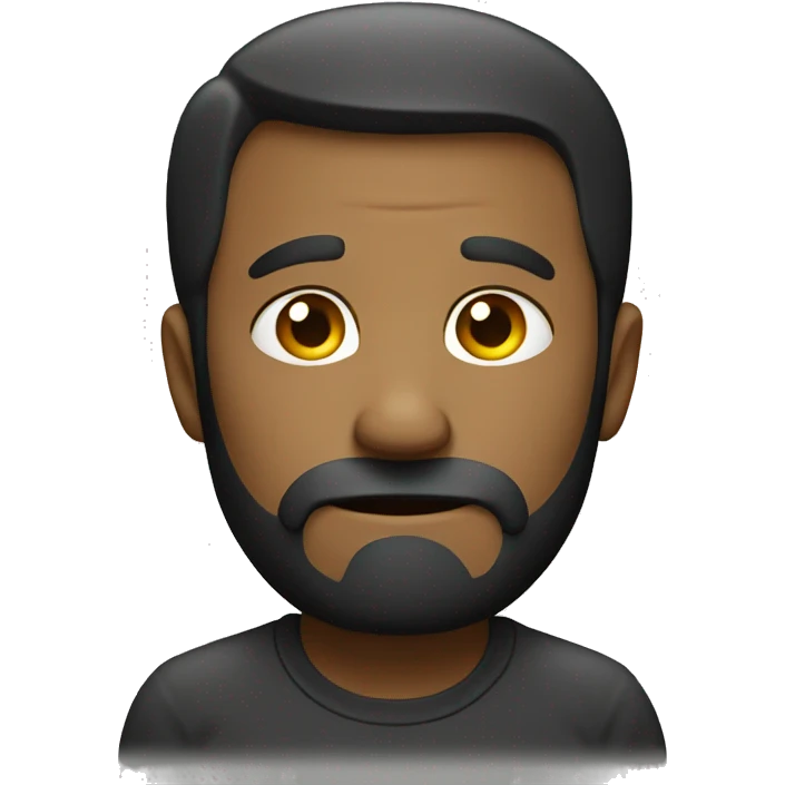Thinking man emoji