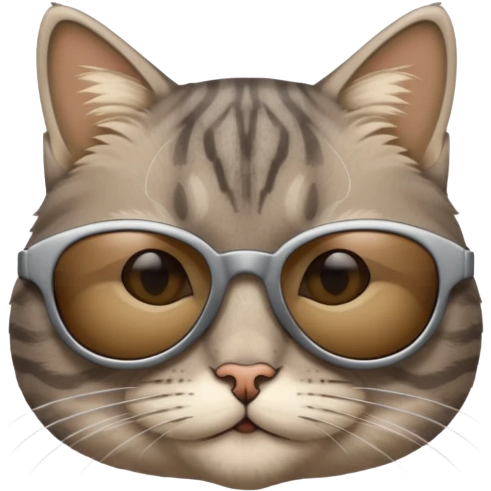 Cat wearing sunglasses emoji