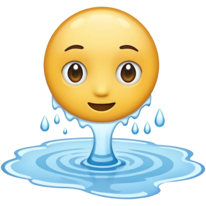 puddle of water emoji