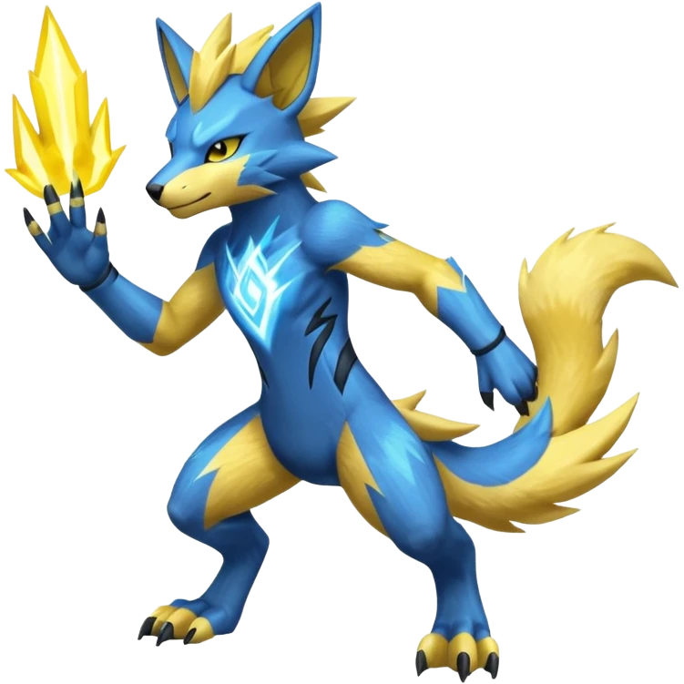 Manectric-Zeraora-fusion (full body) emoji