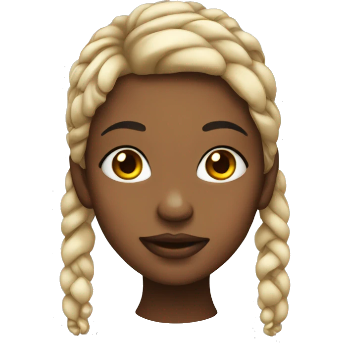 Girl with piercings  emoji