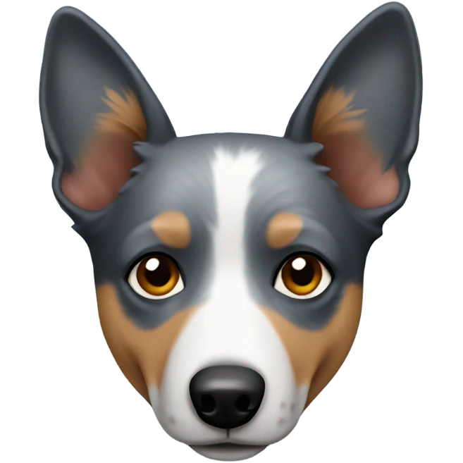 blue heeler dog  emoji