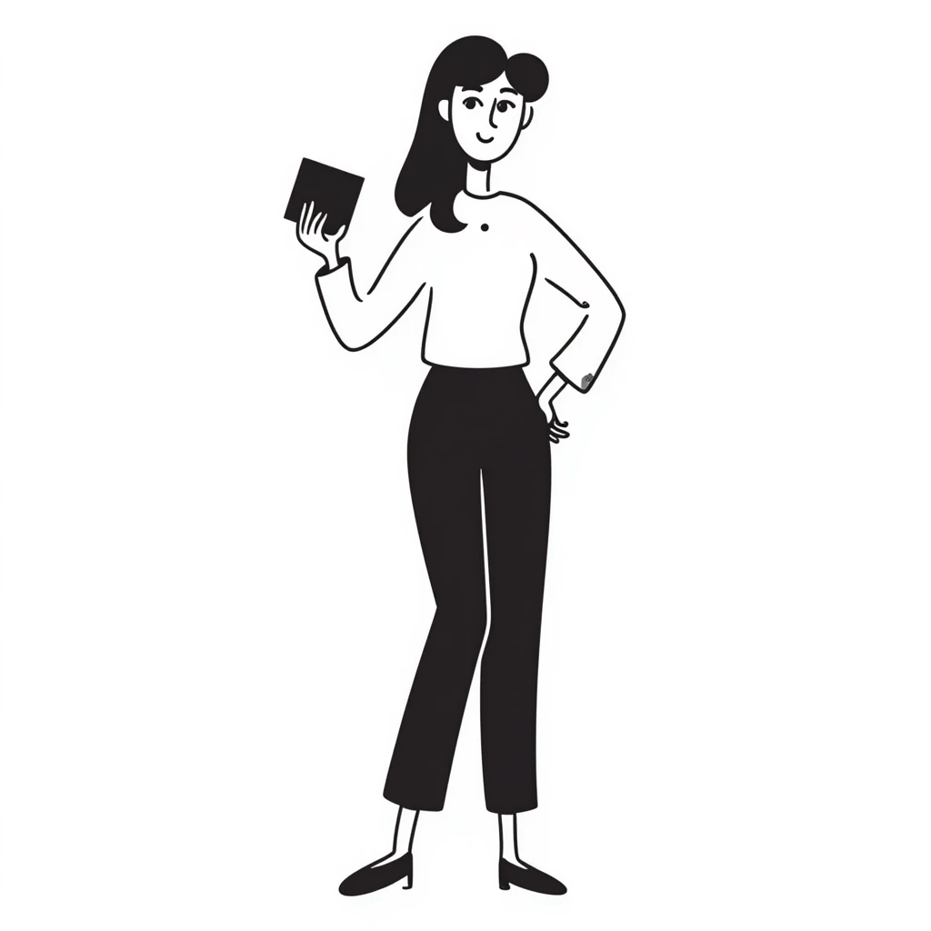 Tall slender woman with elongated arms and legs, sharp angular facial features with high cheekbones and defined jawline emoji
