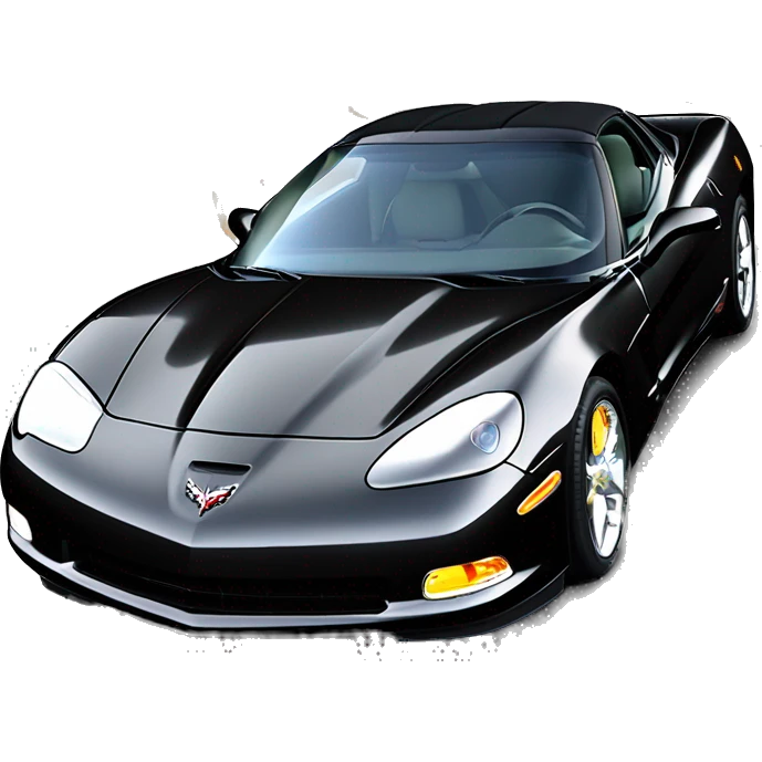 Black c5 corvette with KnightDriveTV headlights  emoji