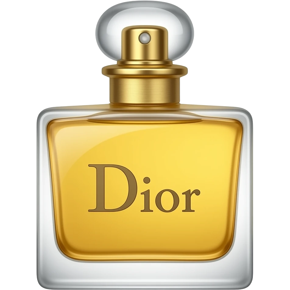 Make a dior perfume bottle.. without the door label emoji