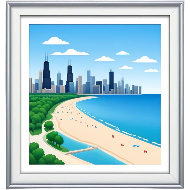 Chicago Lake Michigan emoji