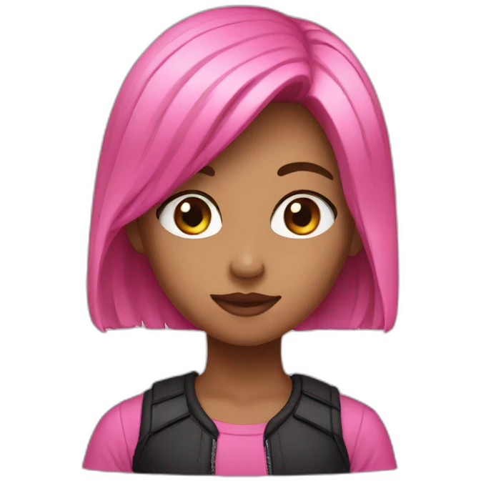 Black pink emoji