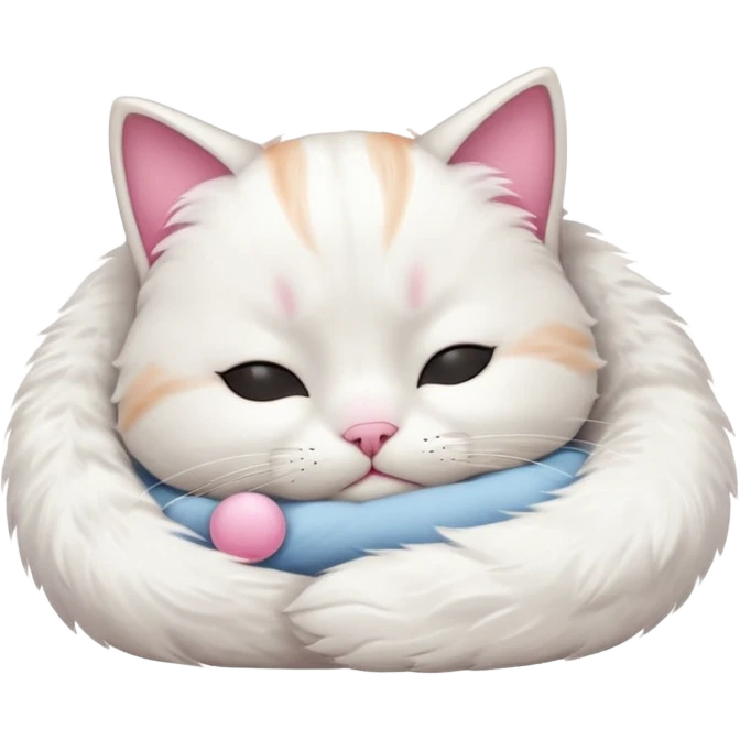 A very cute cat in a room with air condition emoji