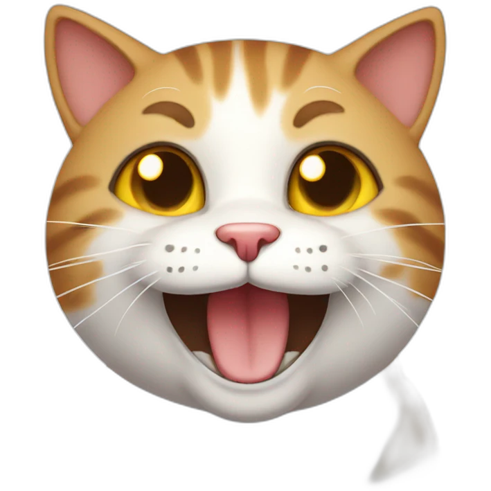 happy cat emoji