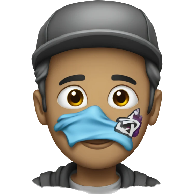 Graffiti can emoji
