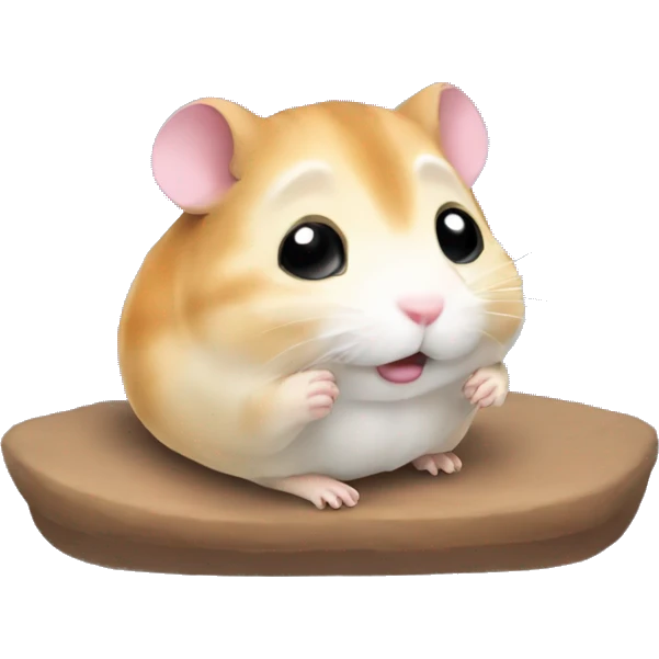 Hamster saying goodnight emoji