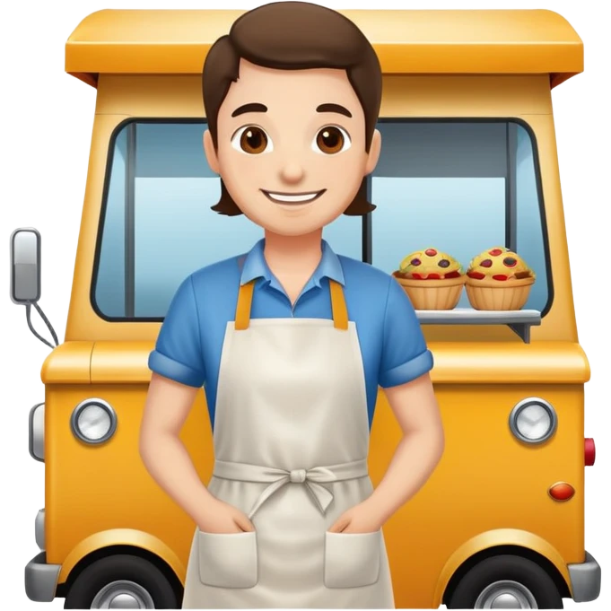 Food truck owner  emoji