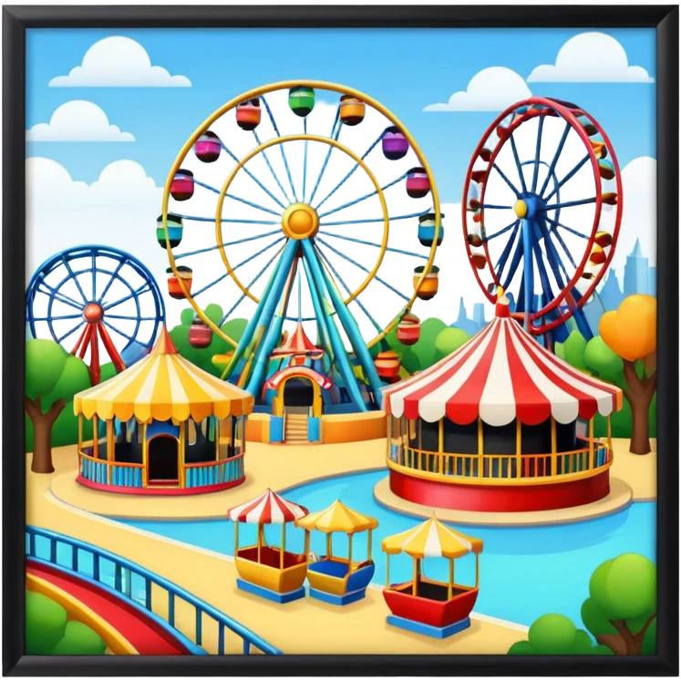 amusement park emoji