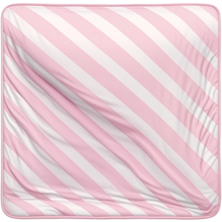 Pastel pink Checkered thin blanket  emoji