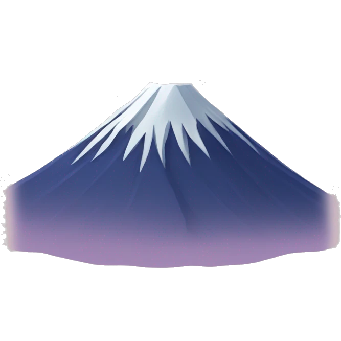 Fuji mountain  emoji