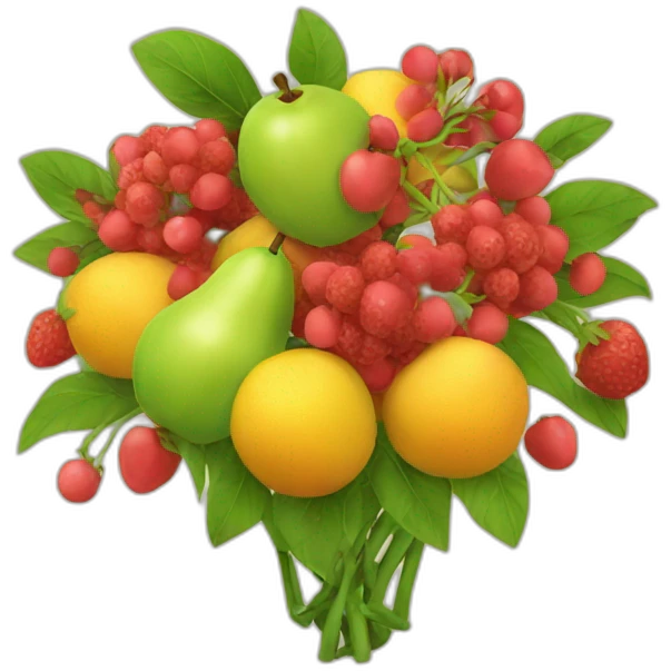 fruit-bouquet emoji