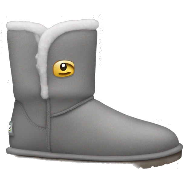 grey ugg emoji