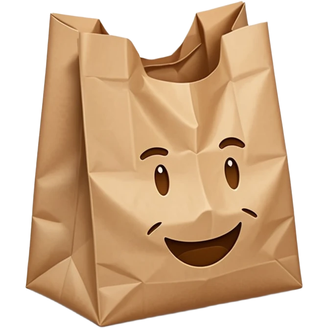 Takeaway bag emoji