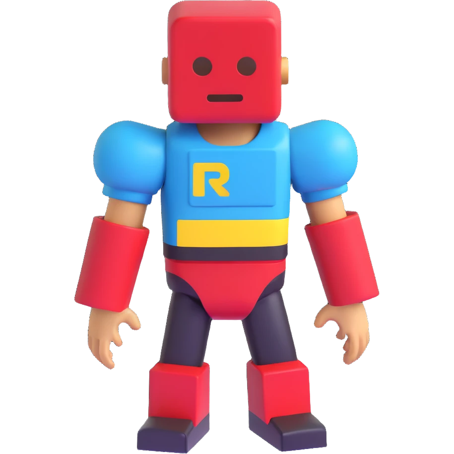 Roblox character in heaven emoji