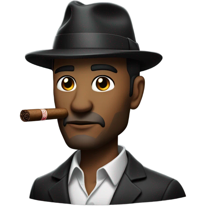 Gangster  emoji