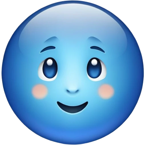 Blue tick  emoji