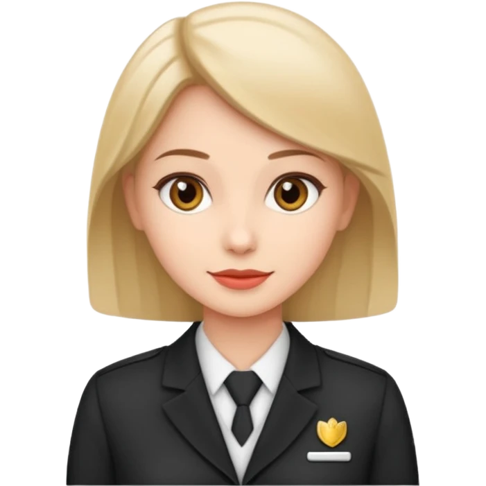 Je veux un réceptionniste d"hotel élégant emoji