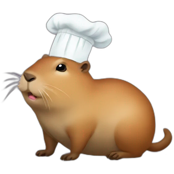 capybara chef kiss emoji