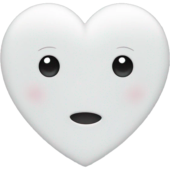 small white heart emoji
