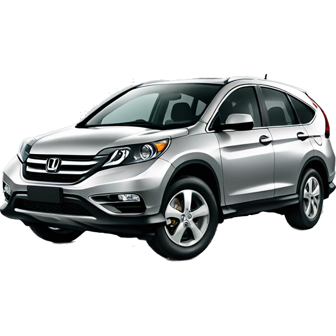 Honda CRV silver  emoji