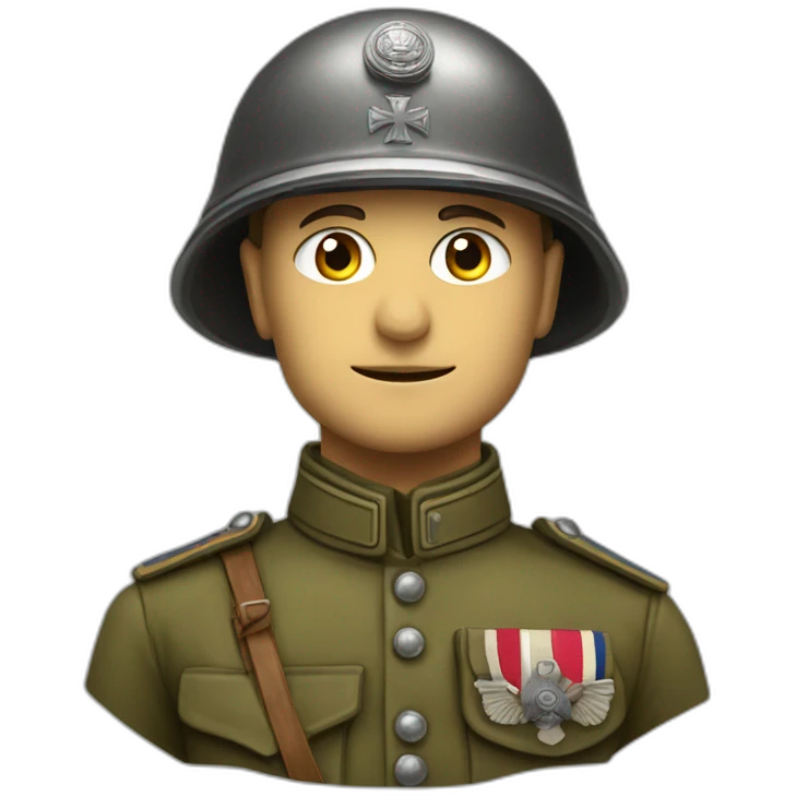 Ww1 soldier wiht pikelhaube emoji