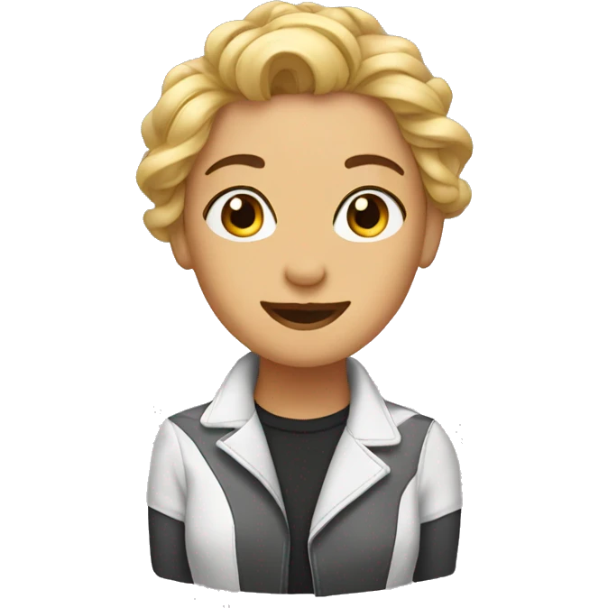 Hair salon emoji