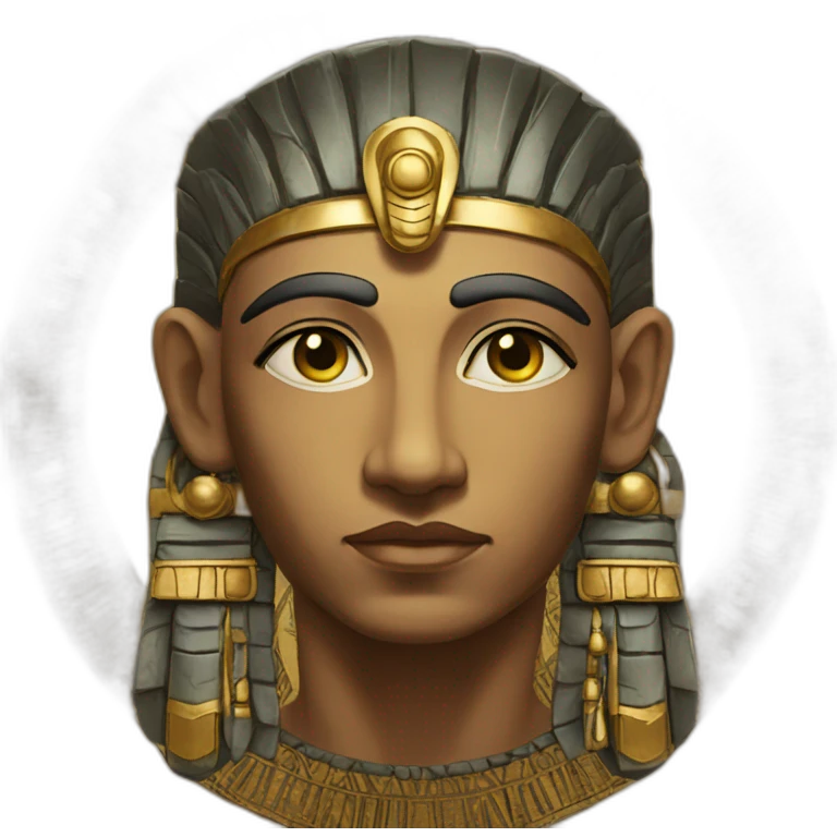 indian egyptian face of god emoji
