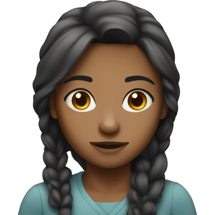 avatar that is a girl emoji