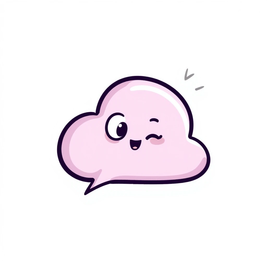 aesthetic emoji with pink and blue color palette emoji