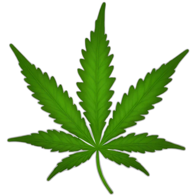 Cannabis flower emoji