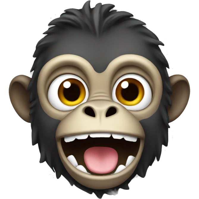 Monkey dino emoji