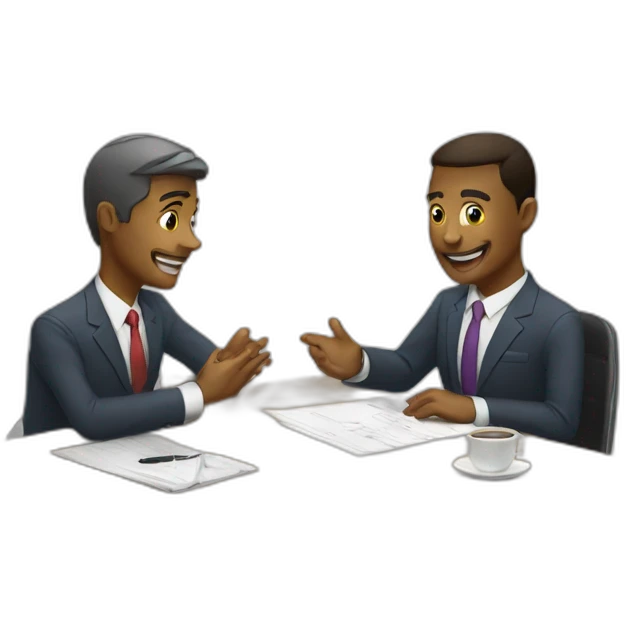 a business meeting emoji
