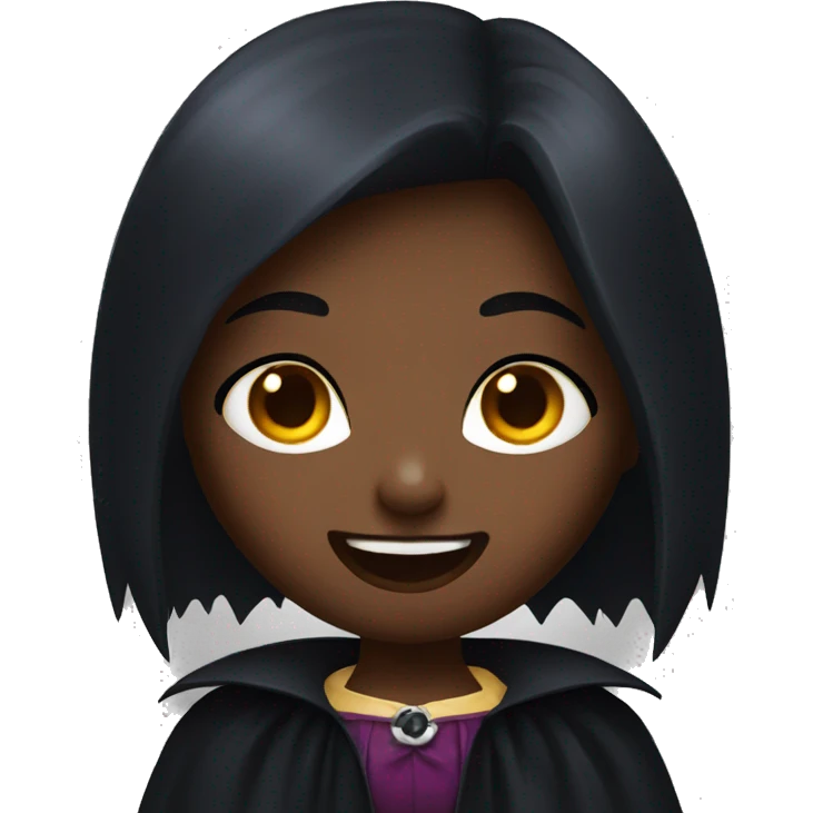 Girl vampire emoji