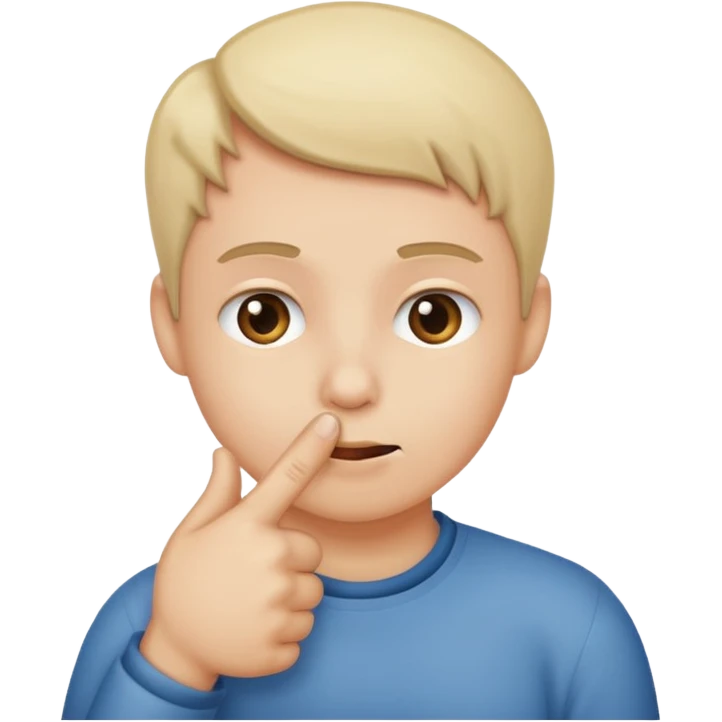 to suck one's thumb emoji