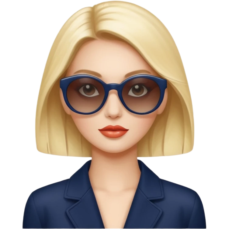 dior women wear sun glasses emoji