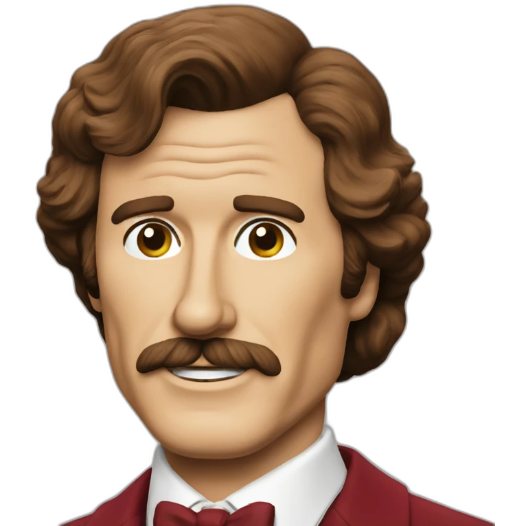 Ron burgundy emoji