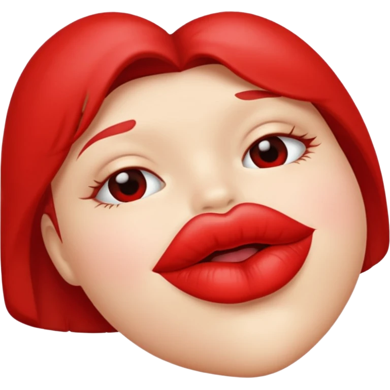 губы поцелуй emoji