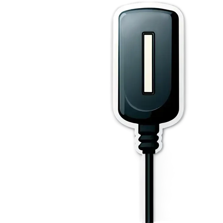 Tesla Plug with cable emoji
