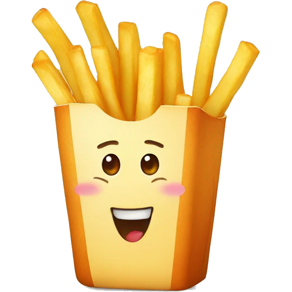 french fries emoji