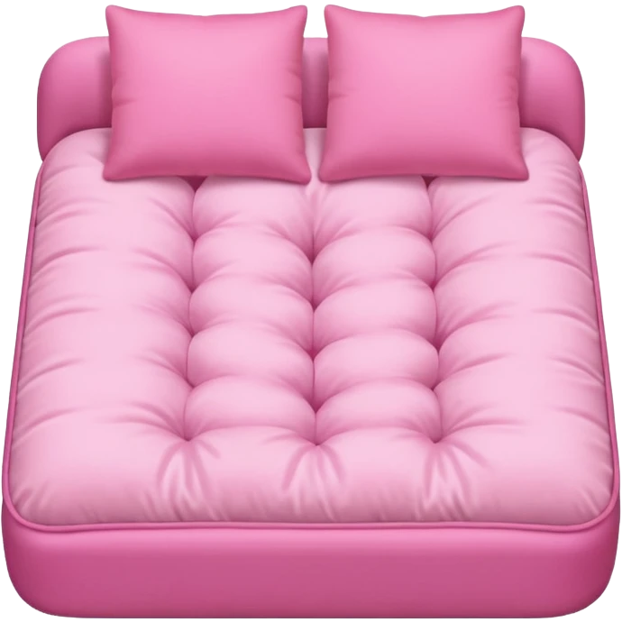 pink bed topview emoji