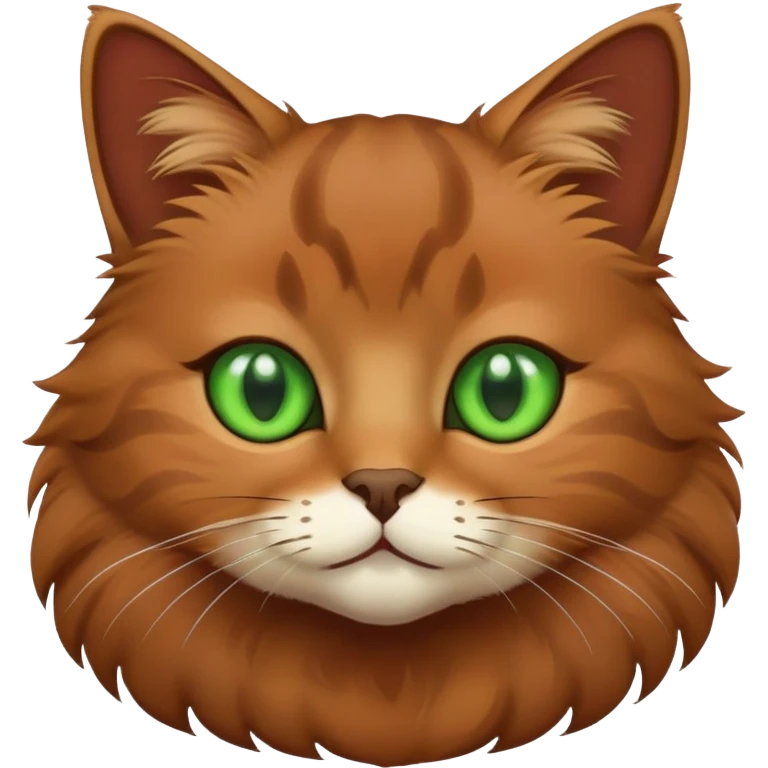 Brown cat emoji