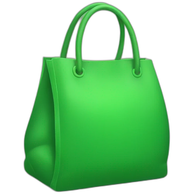 green bag emoji