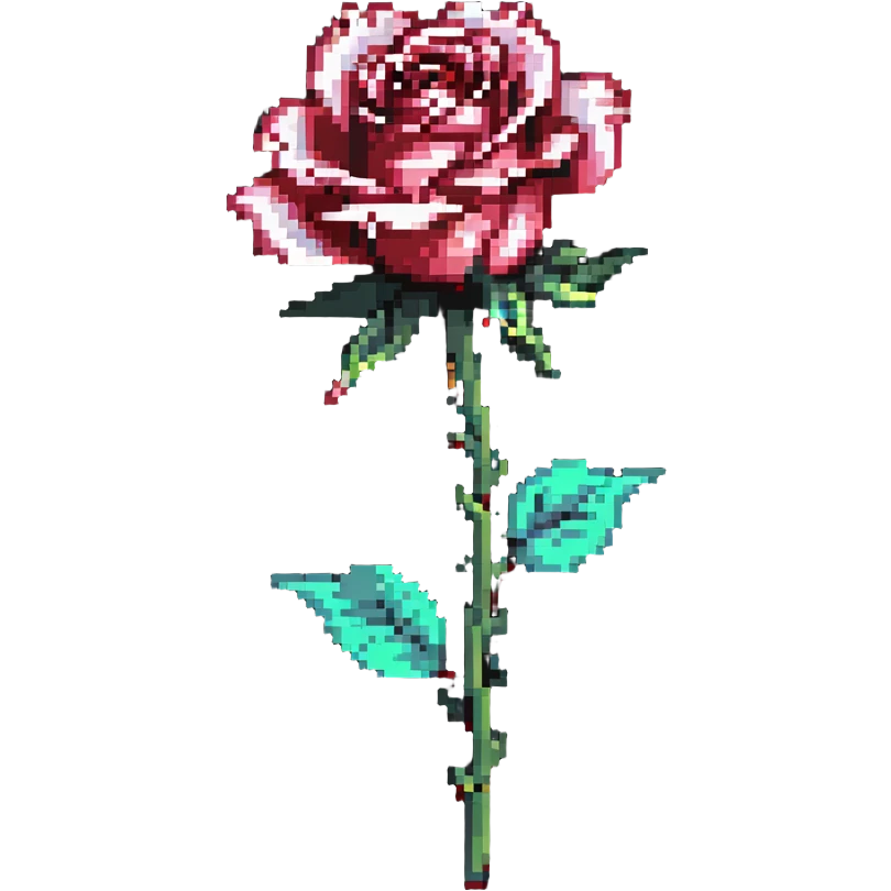 wilted rose 🥀 emoji