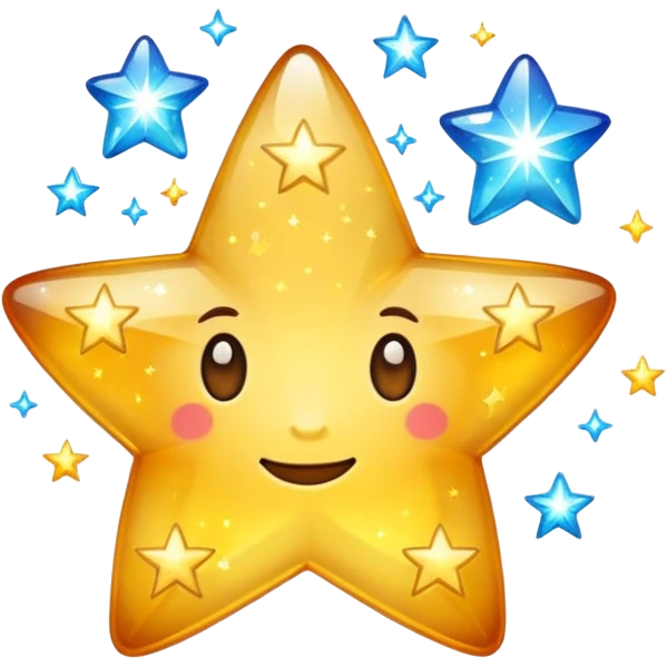 Stars magic emoji